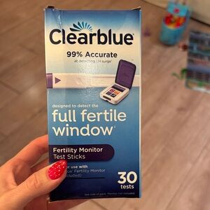 Brand new clear blue Fertility Monitor Test Sticks
